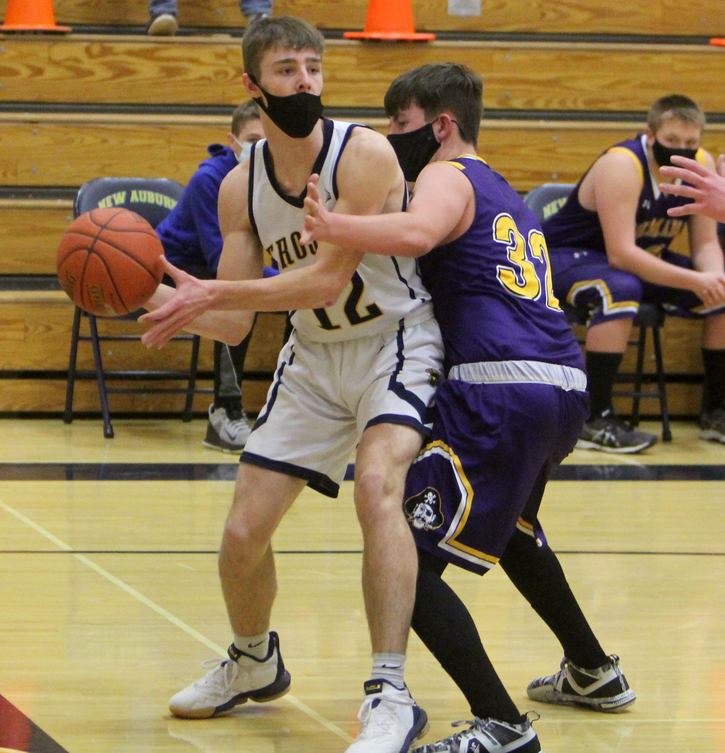 Gilman at New Auburn boys basketball 2-16-21